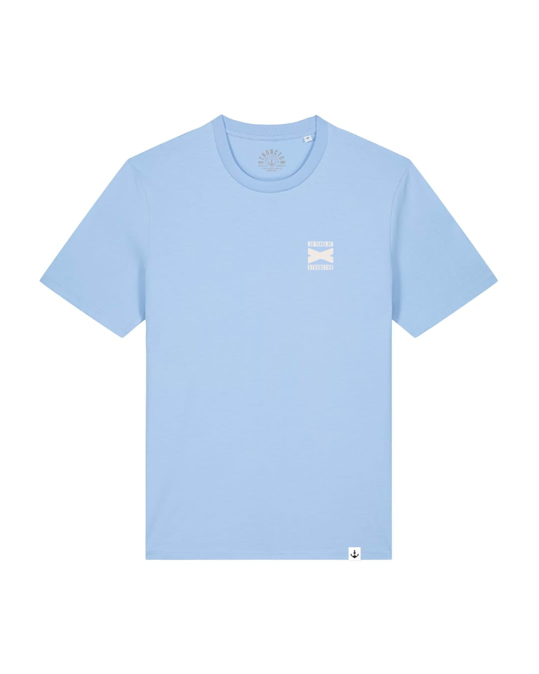 10 Years Creating Organic Shirt - Blue Soul