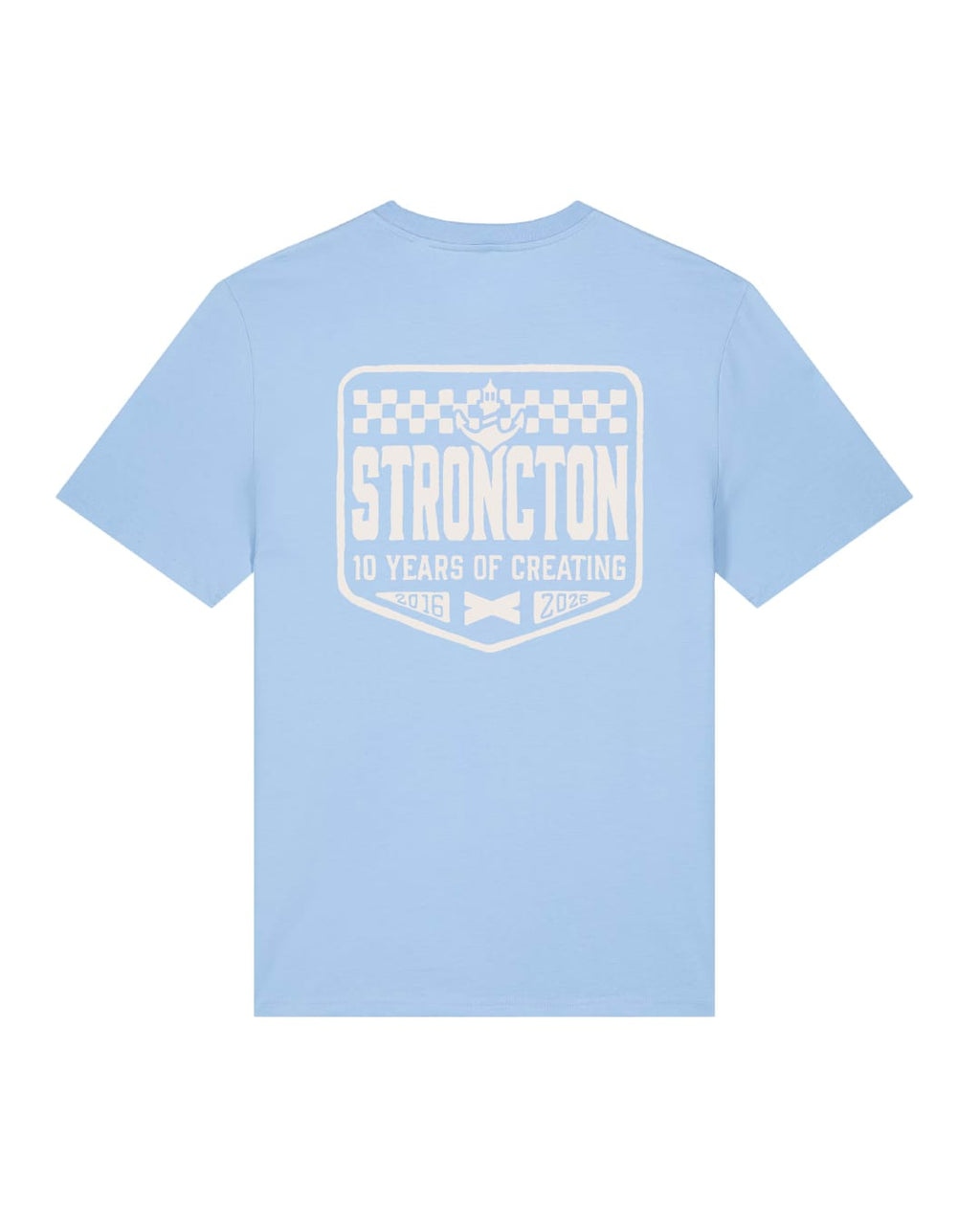 10 Years Creating Organic Shirt - Blue Soul