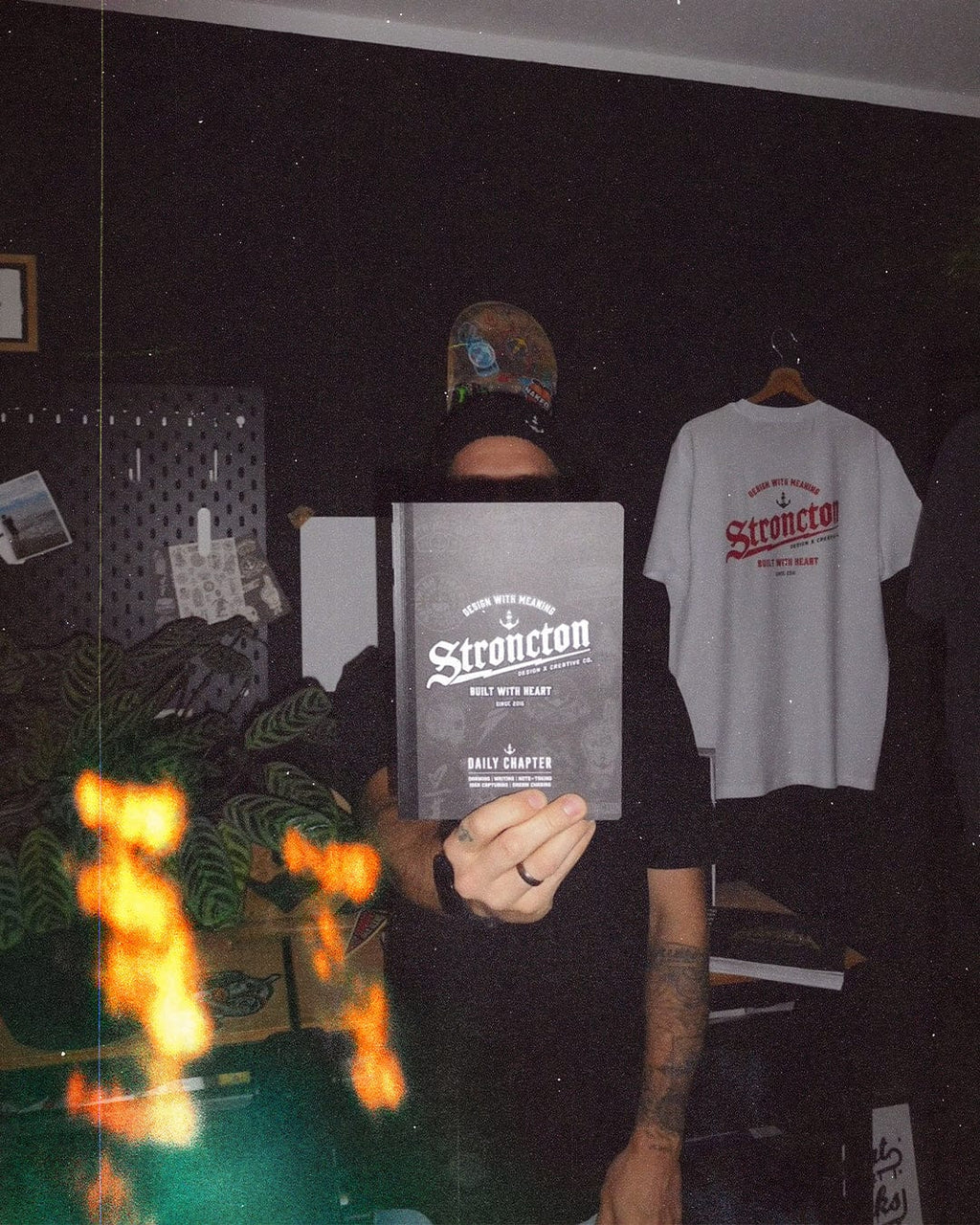 Built With Heart - Daily Chapter Journal - Black