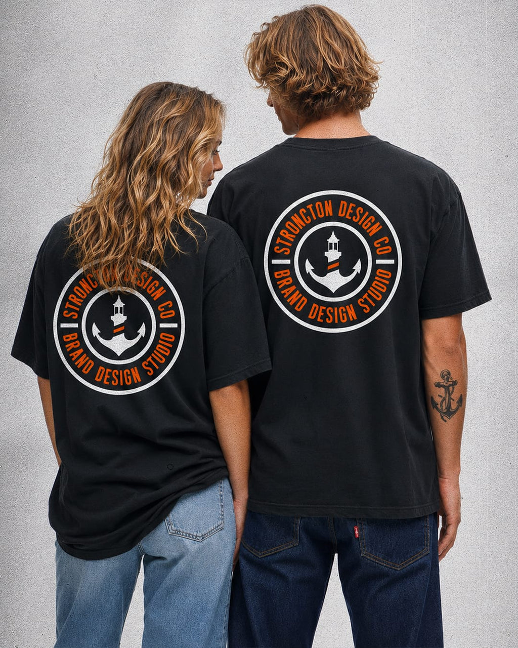 SDC Badge Organic Shirt - Black